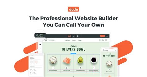 dudea|Duda ┃The Professional Website Builder You Can Call Your Own.